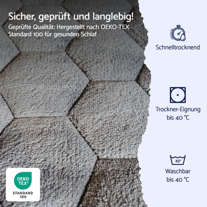 Geprüftes Spannbettlaken